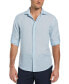 Фото #1 товара Men's Travelselect Linen Blend Wrinkle-Resistant Shirt