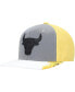 Фото #1 товара Men's Gray, Yellow Chicago Bulls Day 5 Snapback Hat