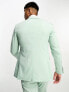 Фото #4 товара Jack & Jones Premium slim fit suit jacket in pastel blue