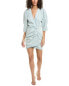 Iro Surplice Denim Mini Dress Women's 40 - фото #1