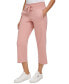 Women's Cropped Drawstring-Waist Pants