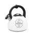 Teapot Feel Maestro MR-1324 White Black Stainless steel 2,5 L