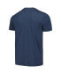 ფოტო #3 პროდუქტის Men's Charcoal, Navy Boston Red Sox Meter T-shirt and Pants Sleep Set