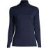 Women's Lightweight Fitted Long Sleeve Turtleneck Tee