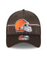 Фото #2 товара Men's Brown Cleveland Browns 2023 NFL Training Camp 39THIRTY Flex Fit Hat