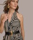 Фото #6 товара Платье женское DKNY Printed Belted Sleeveless
