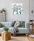 "Unfocused Beauty 2" Frameless Free Floating Tempered Glass Panel Graphic Wall Art, 24" x 24" x 0.2"