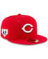 Фото #2 товара Men's Red Cincinnati Reds 2023 Jackie Robinson Day 59FIFTY Fitted Hat