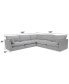 Фото #11 товара Marsten 126" 5-Pc. Fabric Sectional, Created for Macy's