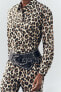 Zw collection animal print shirt