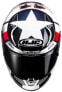 HJC 134001 Motorcycle Helmet Red/White