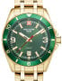 Фото #1 товара Swiss Alpine Military 7034.1114 Mens Watch Sierra gold green 42mm 10ATM