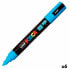 Фото #1 товара Ручки фломастеры POSCA PC-5M Светло-синие (6 штук)