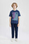Erkek Çocuk T-shirt C1917a8/nv241 Navy