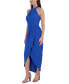 ფოტო #3 პროდუქტის Knot-Neck Tulip-Hem Midi Dress