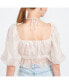 ფოტო #3 პროდუქტის Women's Amora Ruched Crop Top