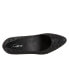 Фото #8 товара Trotters Kiera T1805-071 Womens Black Leather Slip On Pumps Heels Shoes