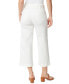 Фото #2 товара Women's Cropped Wide-Leg Belted Jeans