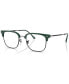 ფოტო #1 პროდუქტის Unisex Square Eyeglasses, RX721649-O