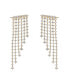 ფოტო #1 პროდუქტის Cubic Zirconia Chandelier Dangling Drop Stud Earring