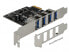 Фото #7 товара Delock 90304 - PCIe - USB 3.2 Gen 1 (3.1 Gen 1) - Low-profile - PCIe 2.0 - Green - China