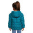 Фото #3 товара Reebok Baby and Toddler Puffer Jacket 18M Blue 100%Nylon Longsleeve Zipper Solid