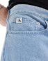 Calvin Klein Jeans 90s loose cargo jeans in light wash - ASOS Exclusive W27 - фото #3