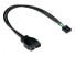 Good Connections 5021-PST2 - 0.3 m - USB 2.0 - 480 Mbit/s - Black