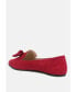 remee front bow loafers