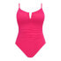 Фото #5 товара Time and Tru One Piece Swimsuit Women XL Pink V-Neck Shoulder Straps Sleeveless