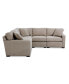 Фото #15 товара Radley Fabric 5-Pc. Sectional Sofa with Corner Piece, Created for Macy's