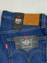 Фото #5 товара Levi's 501 Premium Buttom Fly Cropped Distressed High Rise Straight Womens Jeans