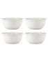 Фото #1 товара French Perle Bead All-Purpose Bowls, Set Of 4