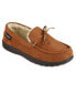 Фото #1 товара Signature Men's Memory Foam Microsuede Nigel Moccasin Slippers