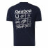 Футболка с коротким рукавом мужская Reebok GS Tailgate Team Темно-синий