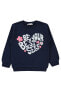 Фото #2 товара Kız Çocuk Sweatshirt 2-5 Yaş Lacivert