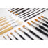 MILAN Flat Synthetic Bristle Paintbrush With Ergonomic Handle Series 822 No. 8