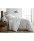 Фото #1 товара Geometric Maze Printed Reversible Duvet Cover and Sham Set, Twin/Twin XL