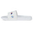 Фото #3 товара Puma Bms Mms Logo Leadcat 2.0 Slide Mens White Casual Sandals 30741101