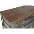 Фото #13 товара Тумба с ящиками Home ESPRIT Коричневый Серый Серебристый Натуральный Металл Ель Loft 66 x 33,5 x 121 cm