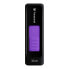 Фото #2 товара Transcend JetFlash 760 32GB Purple - 32 GB - USB Type-A - 3.2 Gen 1 (3.1 Gen 1) - Slide - 12 g - Black - Purple