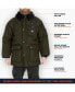 Фото #9 товара Big & Tall Insulated Iron-Tuff Siberian Workwear Jacket with Fleece Collar