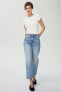 Фото #1 товара Straight High Cropped Jeans