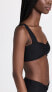 L*Space Women's Marlee Bikini Top Swimwear Black Size XL /D
