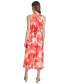 Фото #2 товара Платье женское Calvin Klein Printed A-Line Halter
