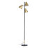 Floor Lamp 30 x 30 x 155 cm Black Golden Metal