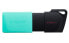 Фото #3 товара Kingston DataTraveler Exodia M - 256 GB - USB Type-A - 3.2 Gen 1 (3.1 Gen 1) - Slide - 10 g - Black - Turquoise