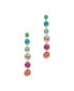 ფოტო #1 პროდუქტის Multicolor Drop Earrings