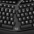 Фото #6 товара Adesso Tru-Form 450 - Ergonomic Touchpad Keyboard - Full-size (100%) - Wired - USB - Membrane - QWERTY - Black