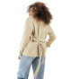 Фото #4 товара JDY short trench jacket in beige